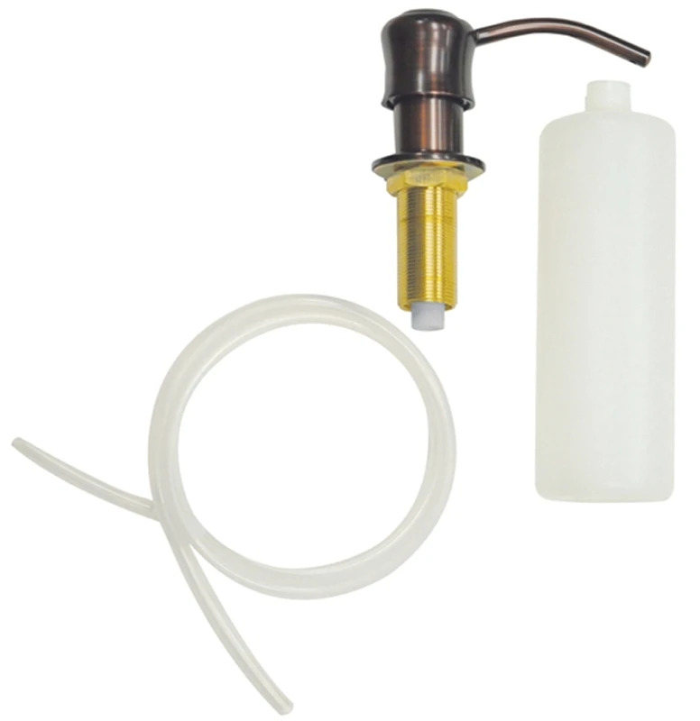 Kitchen Sink Soap Dispenser, Oil Rubbed Bronze With 48 In Hose