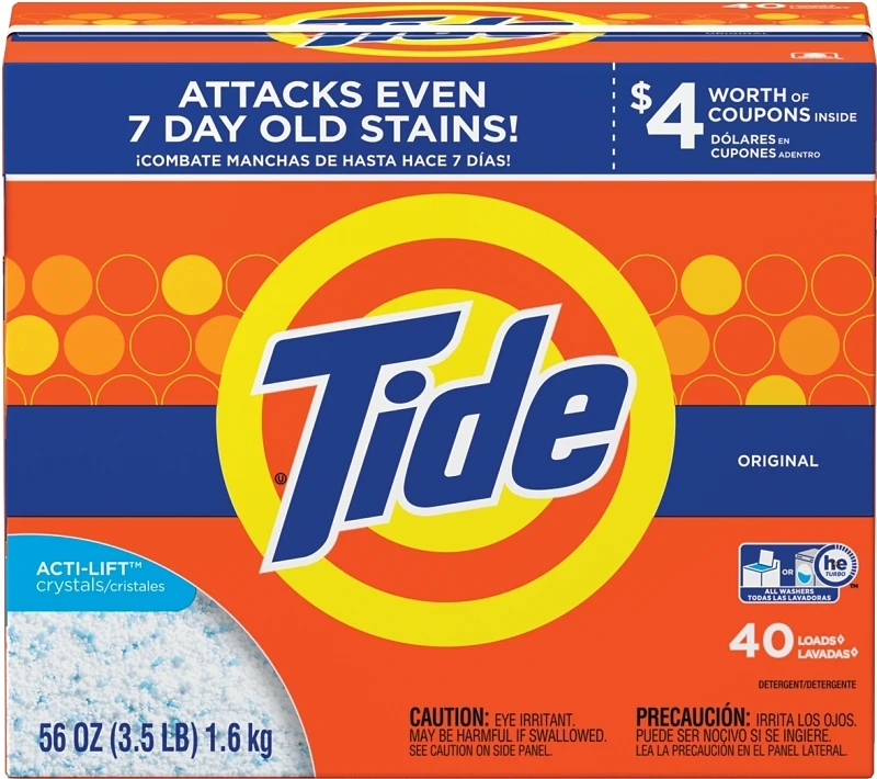 56 Oz. Powder Laundry Detergent - 40 Loads, Original Scent, High Efficiency