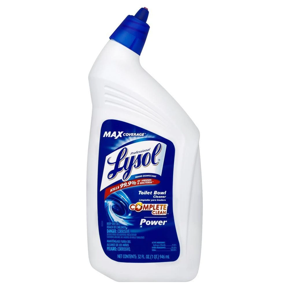 Professional Toilet Bowl Cleaner, 1 Quart Bottle, Heavy Duty Formula