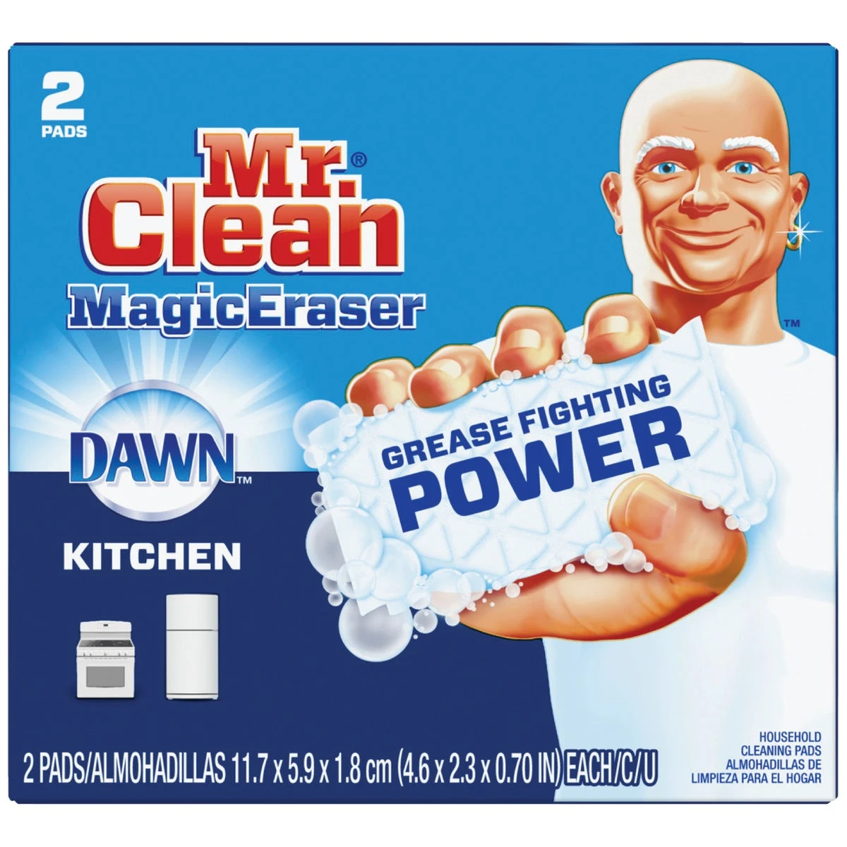 Mr. Clean 2-Pack Poly Fiber Scouring Soap Pads