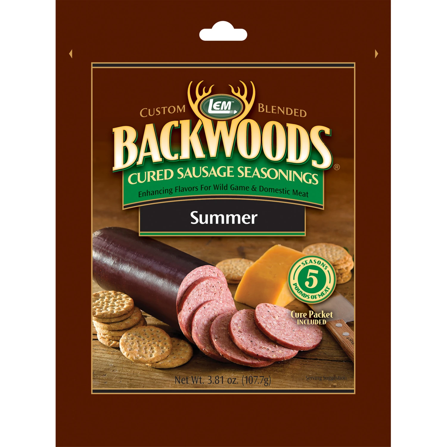 3.81 Oz. Summer Sausage Seasoning Mix With Cure