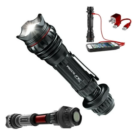 Redline Select Rc 6189 3100 Lux Led Tactical Flashlight - Usb Rechargeable
