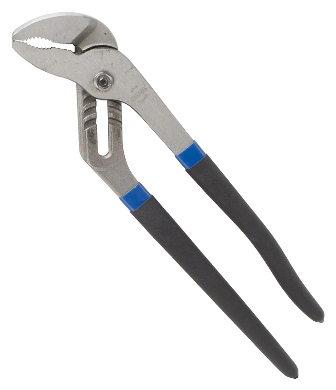 Groove Joint Pliers 12 Inch Chrome Plated With Non-slip Handles