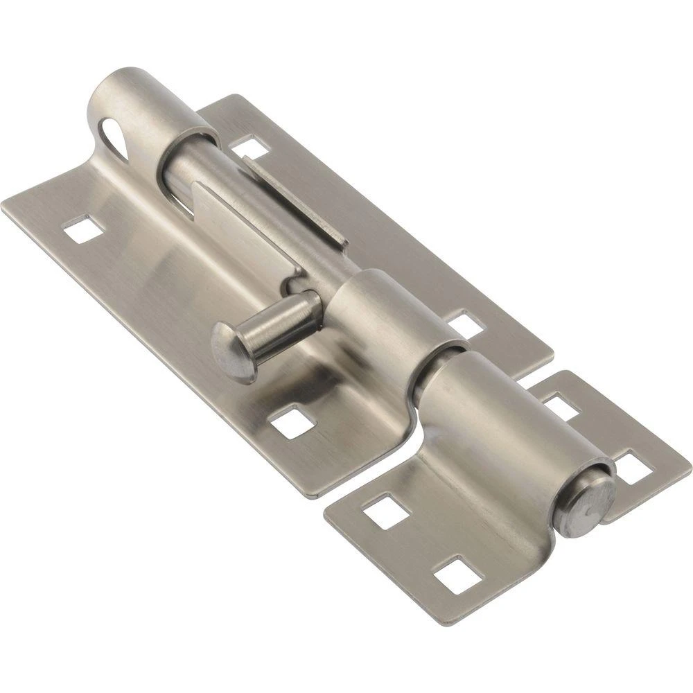 5 in. Stainless Steel Extra Heavy Gate Barrel Bolt (2-Pack)