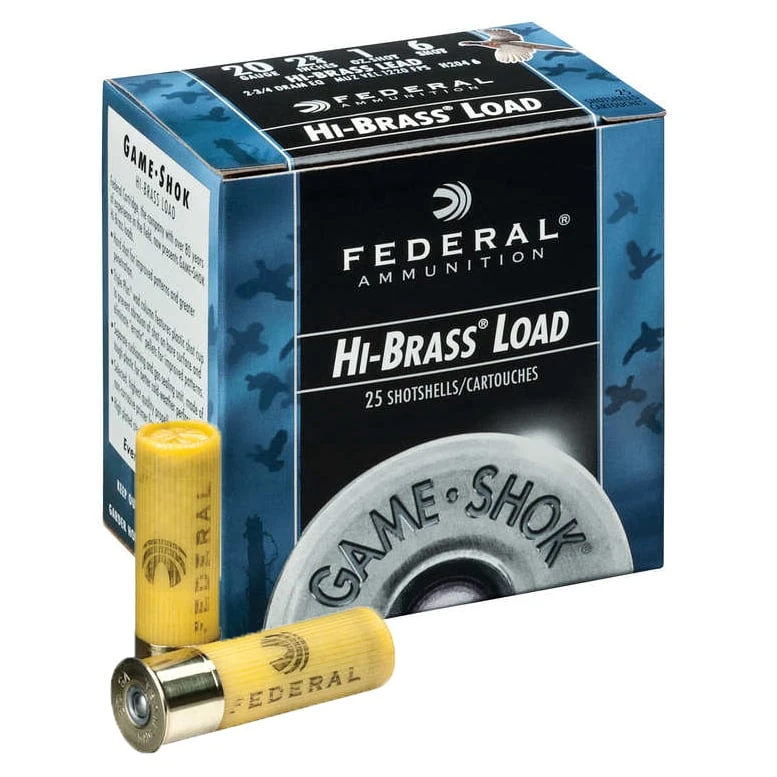 Cartridge H4136 .410 Shotshells - Lead Hi-brass 3 In. 11/16 Oz. #6 Shot
