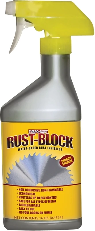 Rust-block 16 Oz. Water Based Rust Inhibitor And Preventer