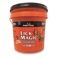 Lick Magic Mineral Supplement, Apple Flavor, 23 Lbs. Bucket