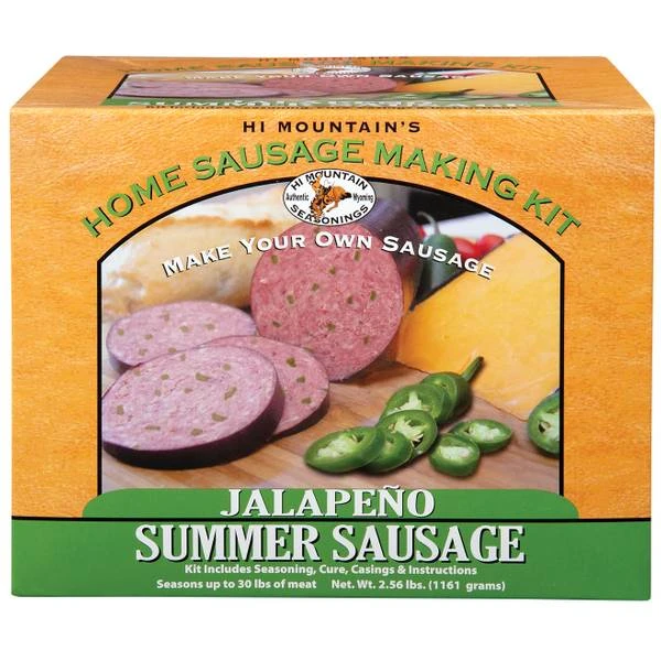 Jalapeno Summer Sausage Making Kit - Perfect For Homemade Sausage