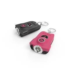 NEBO Keychain Flashlight LED Rechargeable Alarm Distress Strobe 400 Lumen MyPal 6909