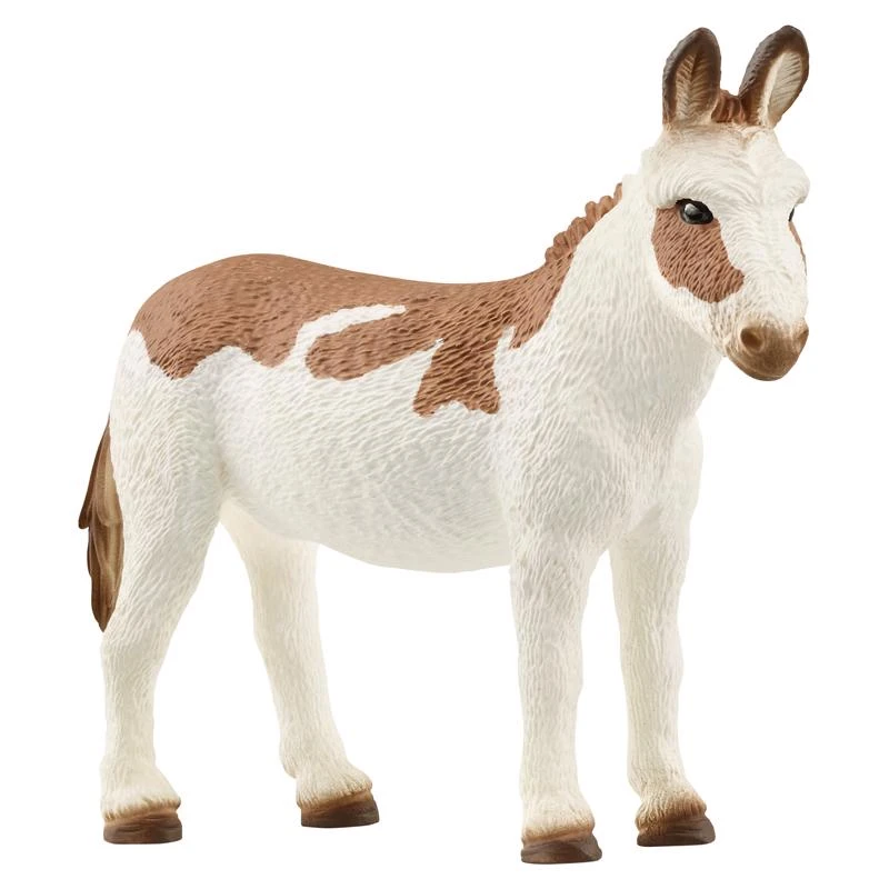 American Spotted Donkey Figurine Brown/white 3" X 5.05" X 8.8"