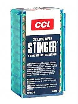 Stinger Hyper-velocity .22lr Hollow Point Ammunition - 32 Grain - 50 Rounds