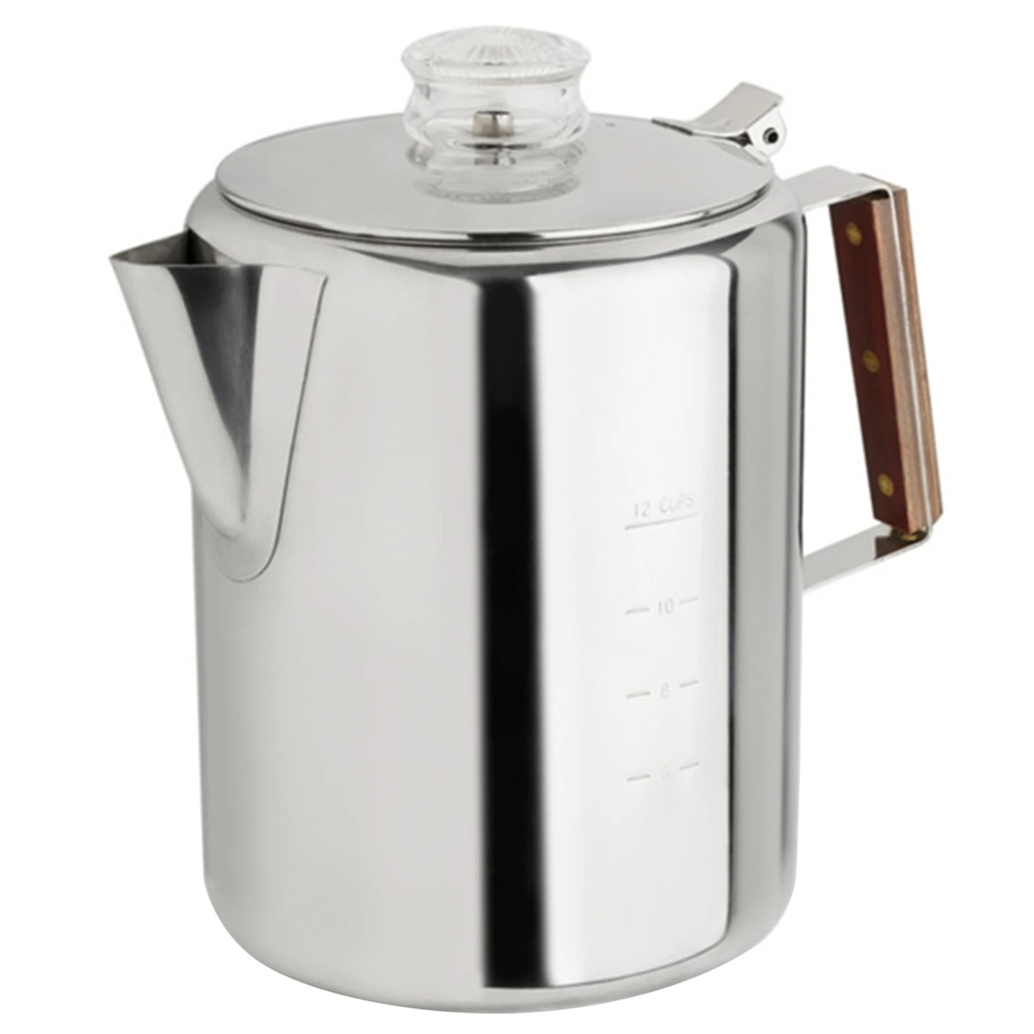 Rapid Brew 12 Cup Silver Stovetop Percolator Model 55705