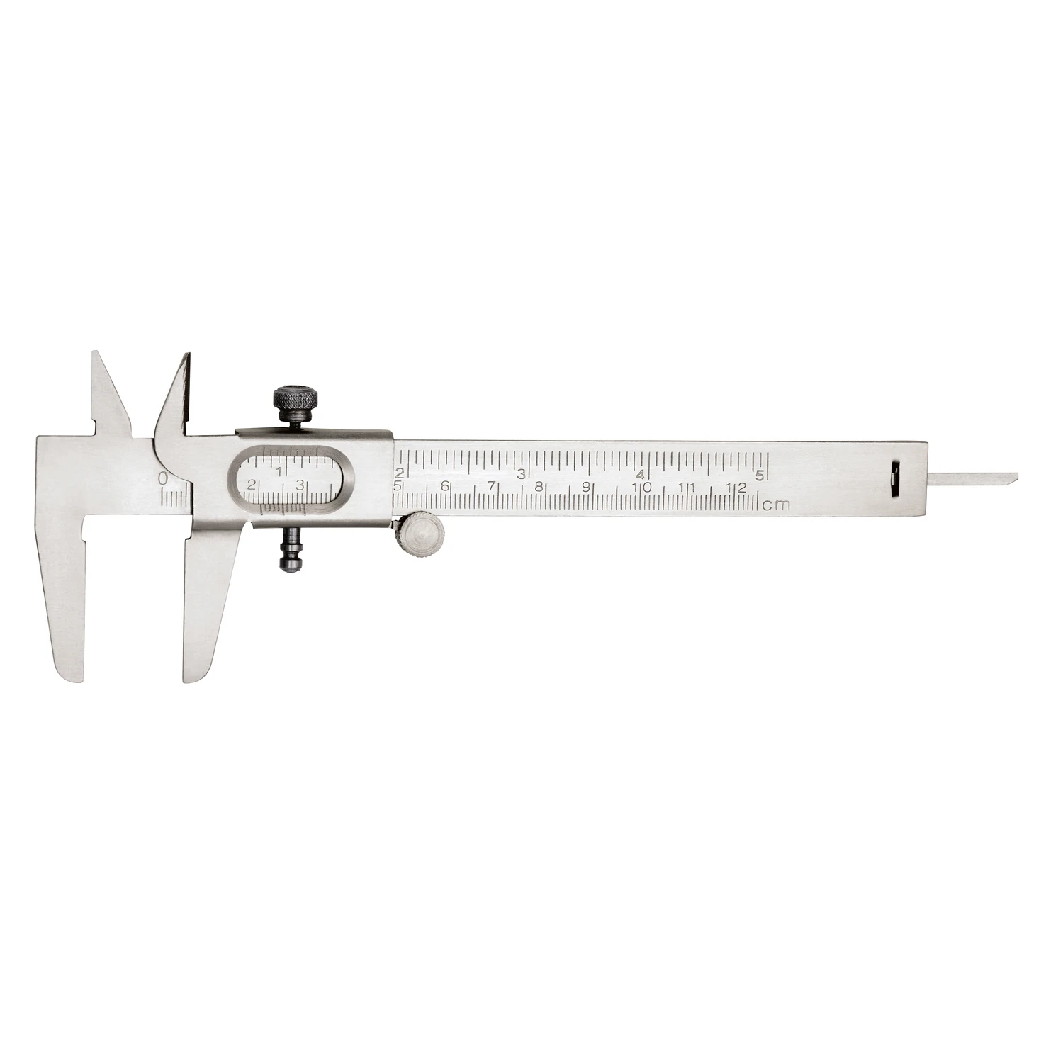 7-1/2 In. L X 2-5/8 In. W Vernier Caliper 5 In. Silver 1 Pc