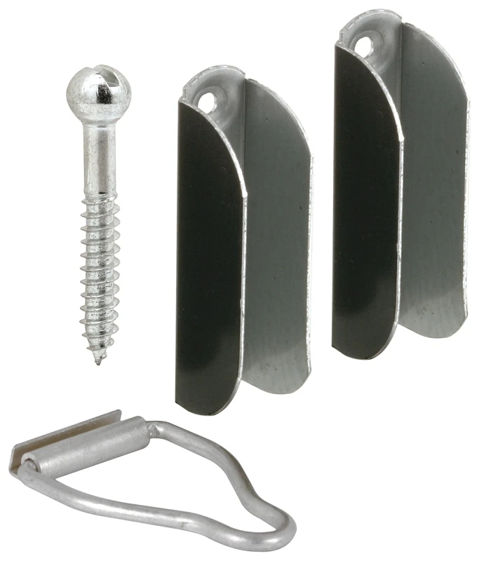 Screen Hangers & Latch, Mill-Finish, 3/8 In.