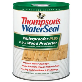 Waterseal Waterproofer Plus Clear Wood Protector - Low Voc - 5 Gallon