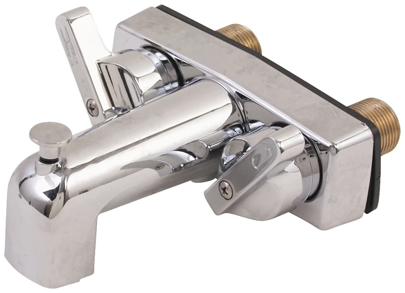 Bathtub Faucet Diverter Stem 3-3/8 In. Chrome Finish 2 Pk, Model P-671b