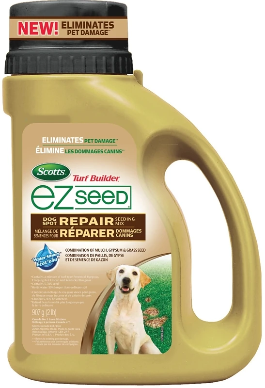 Scotts Ez Seed Dog Spot Repair Seeding Mix 907 Grams For Lawn Restoration
