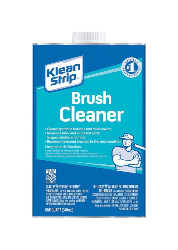 Qbc12 Brush Cleaner 1 Quart - Fast Acting Non-corrosive Formula