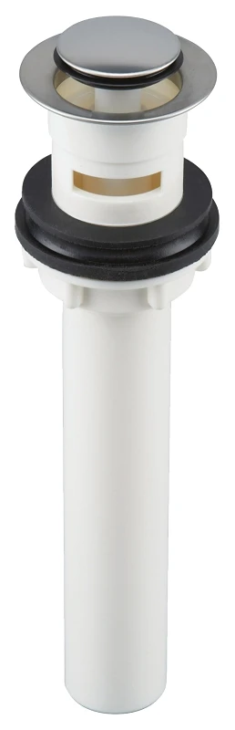 Chrome Pop-up Drain Assembly With Overflow For Bathroom Sinks - Model M8518