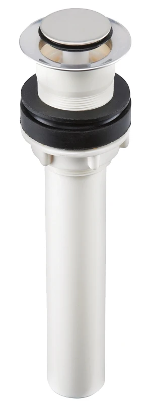 Chrome Pop-up Drain Assembly Without Overflow For Bathroom Sinks - Model M8516