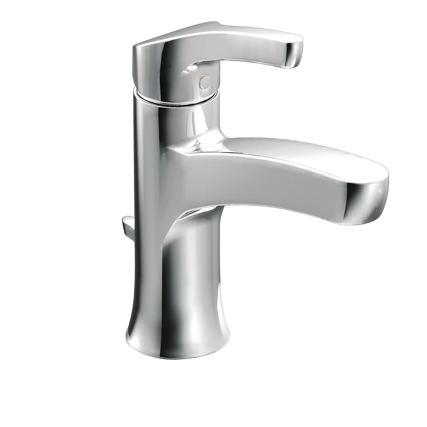 Danika Chrome Single Handle Bathroom Faucet 4 In. With Pop-up Drain