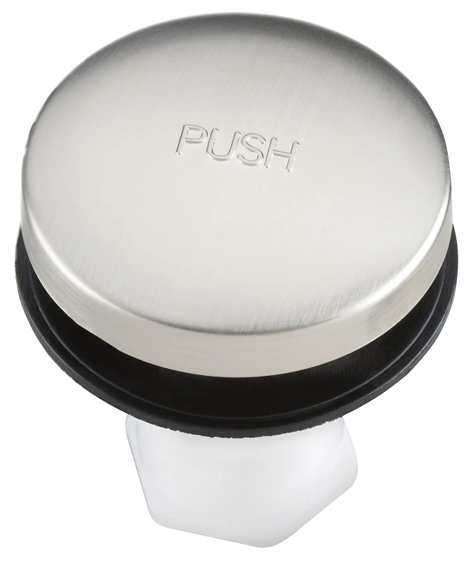 Brushed Nickel Pop-up Tub Drain Stopper With 5/16 In Thread - Model M8659