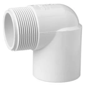 1/2-in Diameter 90-degree Pvc Schedule 40 Street Elbow Fitting