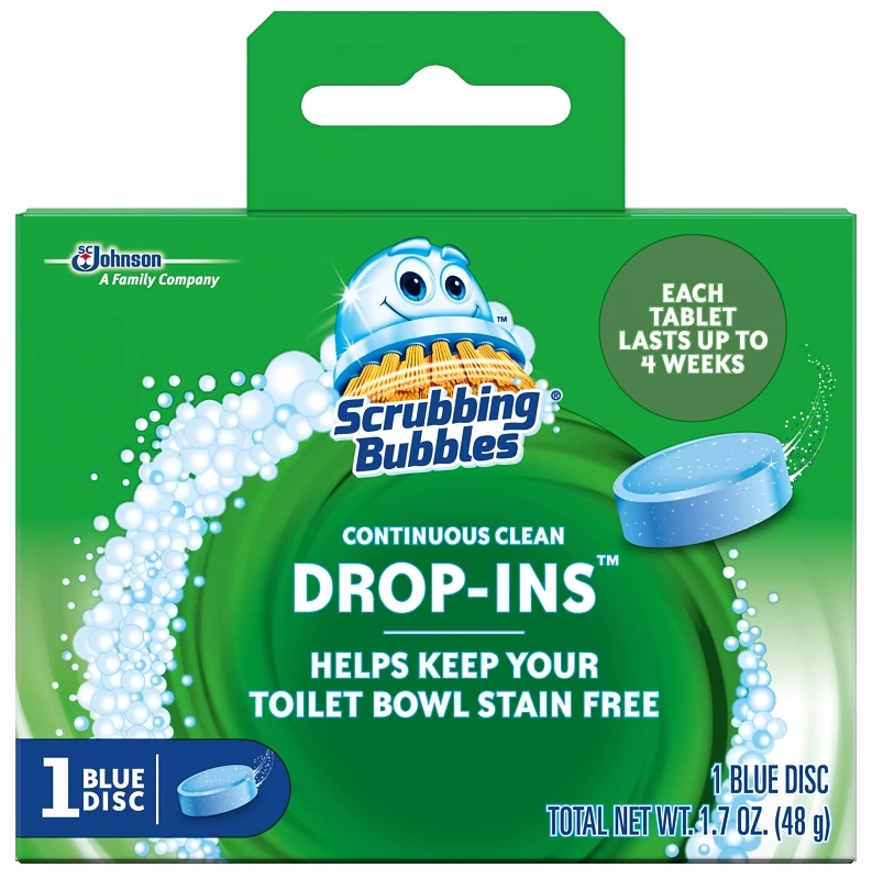 Vanish No Scent Toilet Bowl Cleaner 1.7 Oz Tablet - Continuous Clean