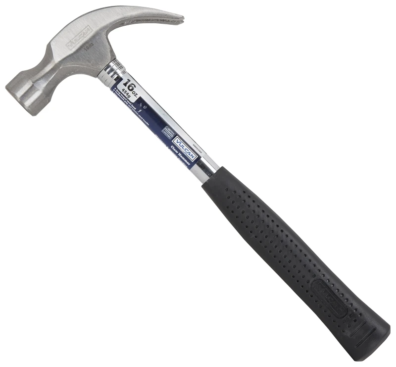 Jlo-027 16 Oz Curve Claw Hammer With Steel Handle, 12-1/4 In Overall Length