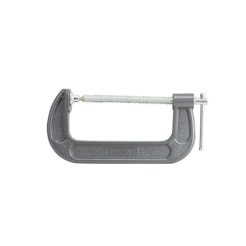 Heavy Duty C-clamp 6 Inch With Zinc Plated Spindle And Steel Construction