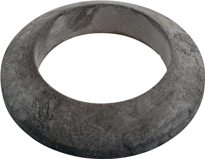 Tank To Bowl Gasket, Rubber, 2-1/8 In Id X 3-1/4 In Od