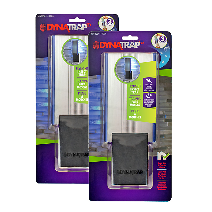 Dt3009-1003s Flylight Indoor Insect Trap 2-pack With Stickytech & Uv Light