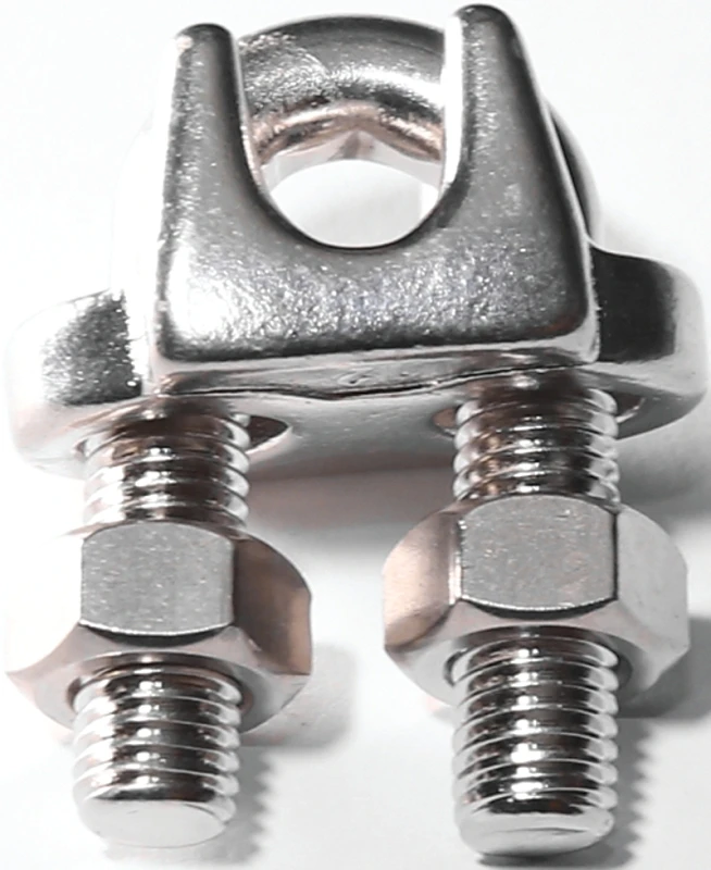 Stainless Steel Cable Clamp Wire Rope Clip 5/16 In Model 260s-5/16