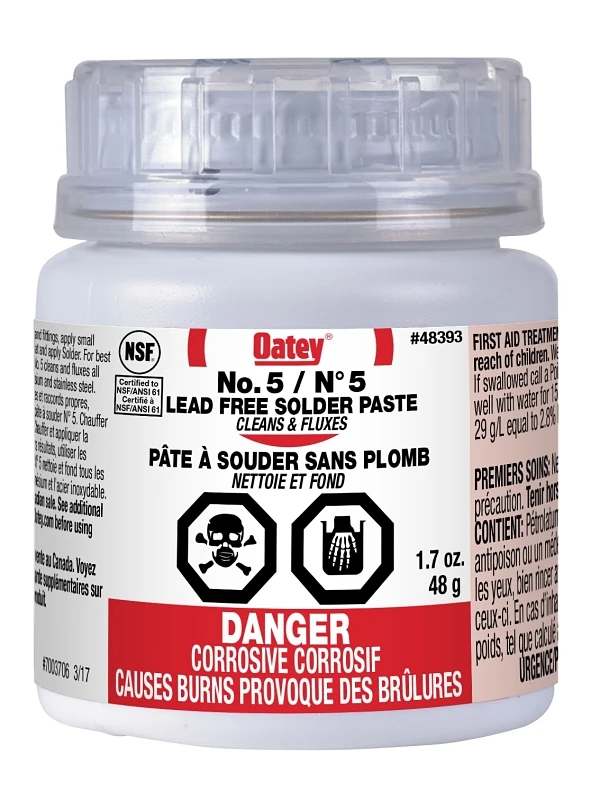 #5 Lead-free Paste Solder Flux 1.7 Ounce Tube