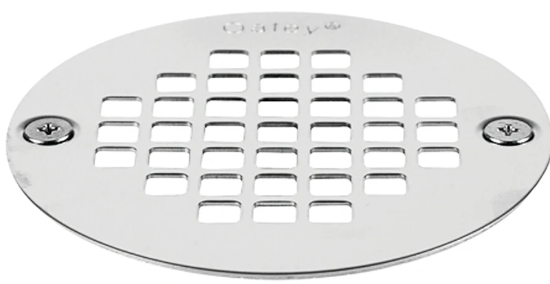 3-3/8 In. Polished Chrome Stainless Steel Shower Drain Strainer Model 42358
