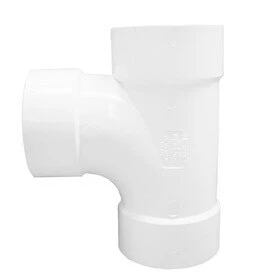 3-inch Diameter Pvc Schedule 30 Sanitary Tee Fitting Model 61130n