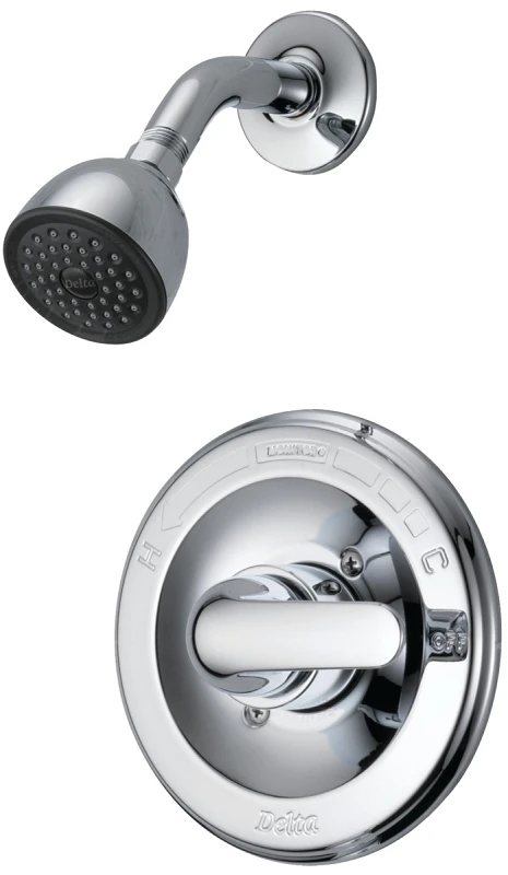 Classic Single-handle 1-spray Shower Faucet In Chrome With Valve Included