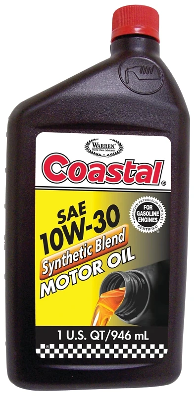 01801 Synthetic Blend Motor Oil 10w-30, 946 Ml, Quart Size