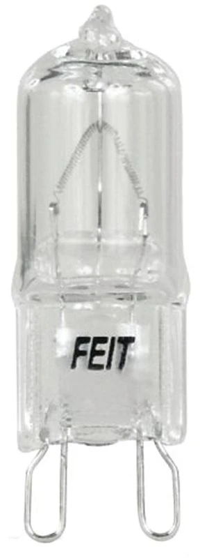 40-watt Dimmable Halogen G9 Light Bulb - Clear Finish, 3000k Color Temperature