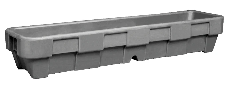 10' Polyethylene Feed Bunk, 20 Cu-ft Volume, Model 22122217
