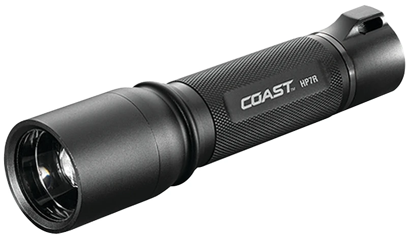 Hp7r 201 Lumen Black Led Rechargeable Flashlight With Aaa Battery Compatibility