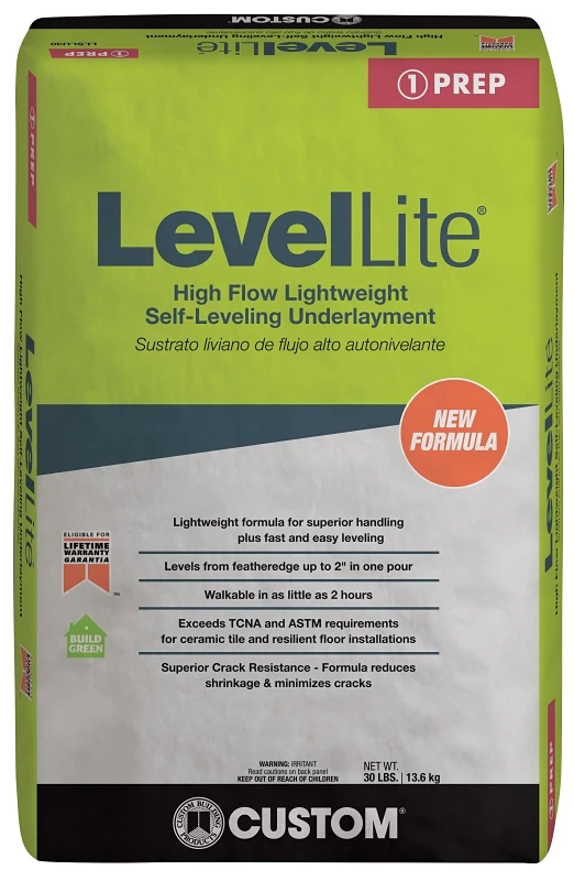 Levellite 30 Lb. Self-leveling Underlayment With Customlite Technology