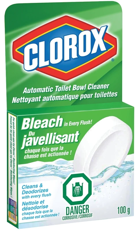 Automatic Toilet Bowl Cleaner With Bleach, 100g Solid, Model 01006