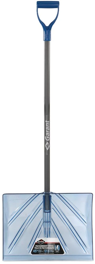 18 Inch Combo Pusher-shovel With Tpe Handle For Snow Removal