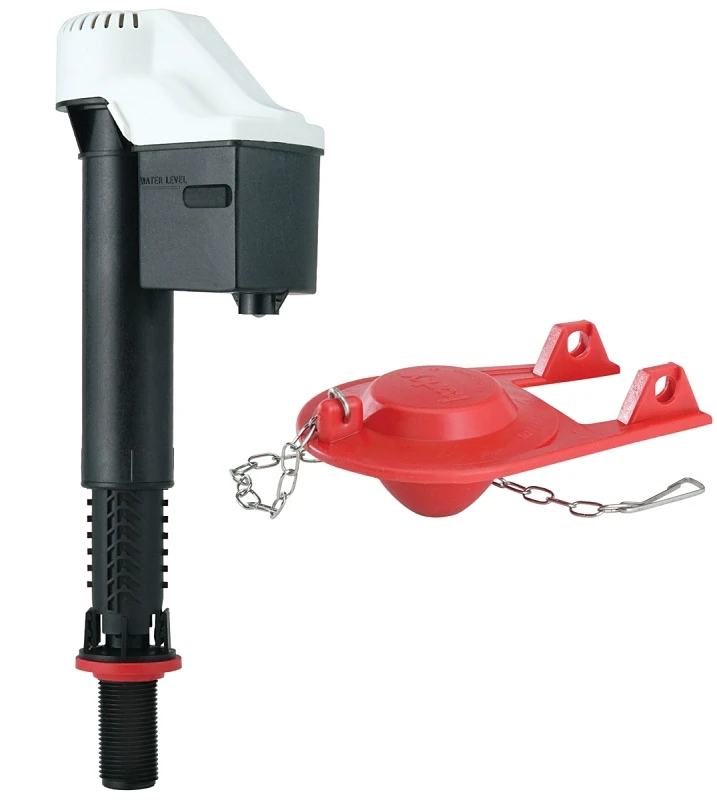 Quietfill Plus Fill Valve Kit With Flapper For Toilets