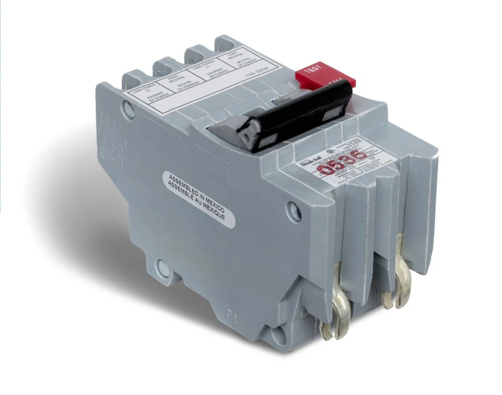 Double Pole 40 Amp Stab-lok Plug-on Gfi Circuit Breaker Nagf240cp