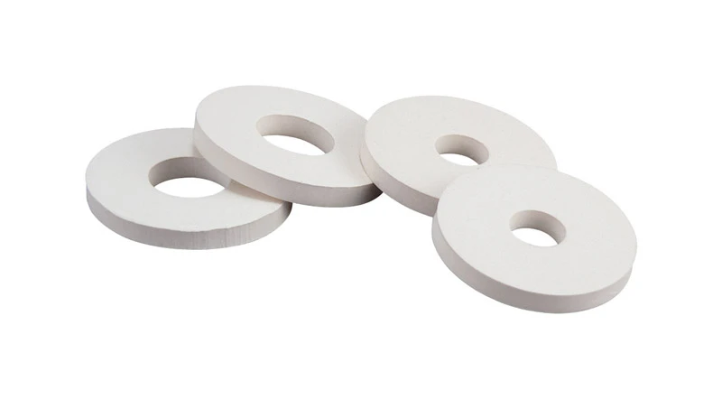Toilet Seat Hinge Washer White Universal Fit 3-3/4 In. Height