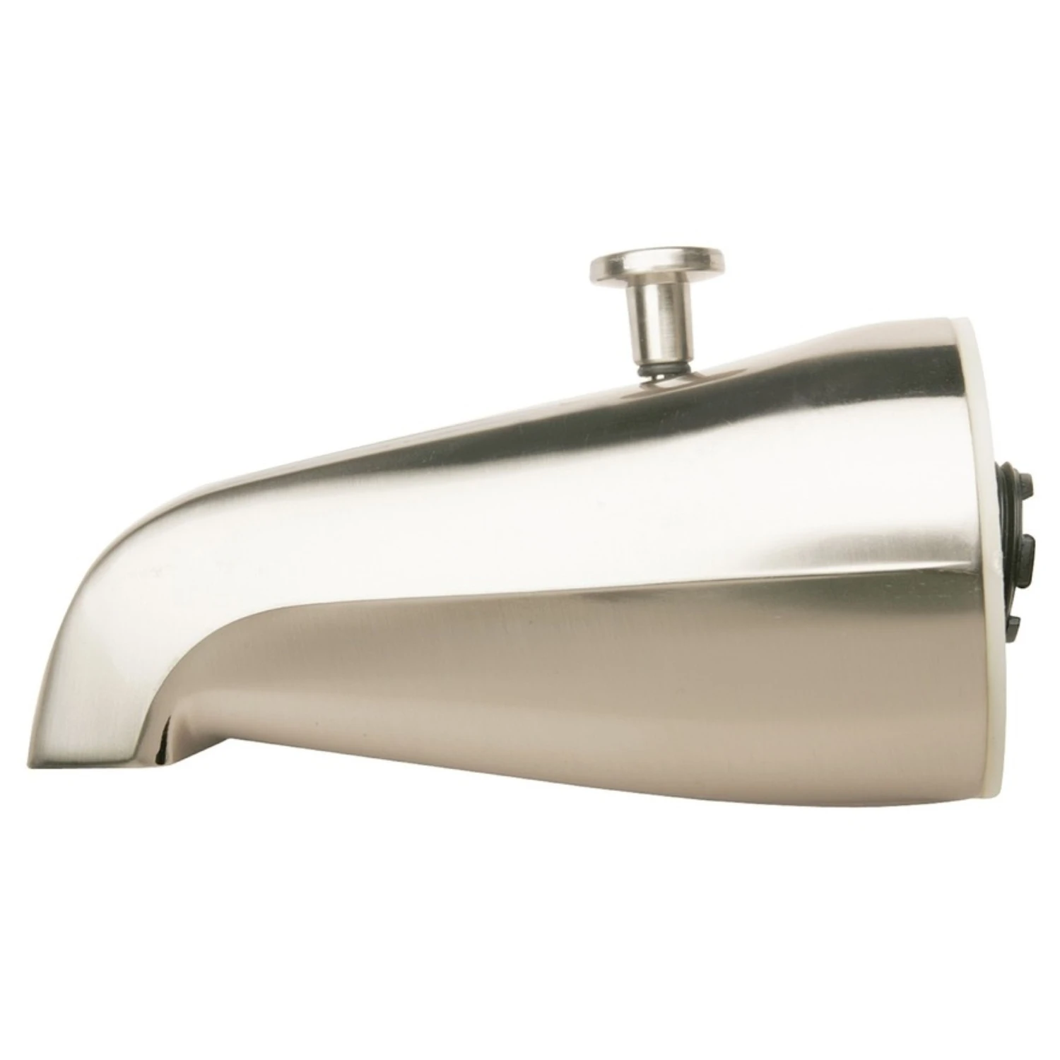 1-handle Chrome Plated Tub Spout With Diverter And 3/4 Inch Connection