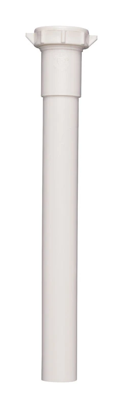 1-1/4 In. Diameter X 12 In. Length Plastic Extension Tube - Slip Joint Connection