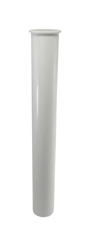 1-1/2 In. Diameter X 12 In. Length Plastic Tailpiece - White